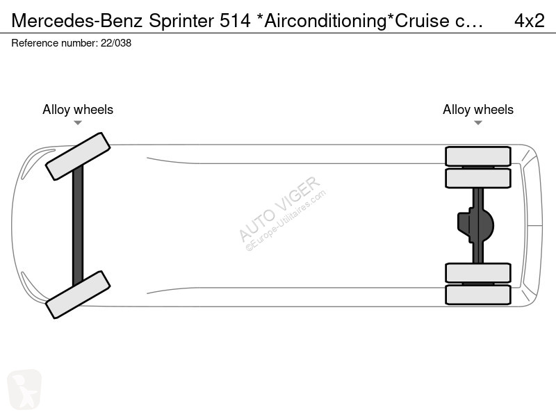 Mercedes 514 *Airconditioning*Cruise...