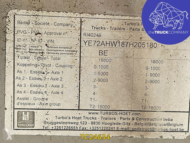 مقطورة Turbos Hoet
