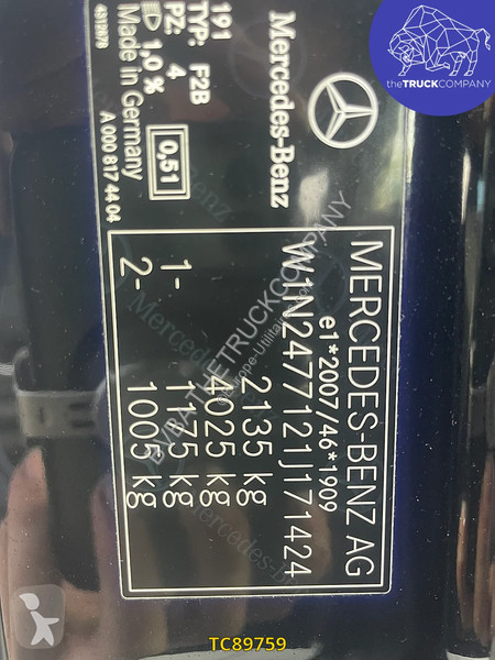 Furgoneta Mercedes D GLA
