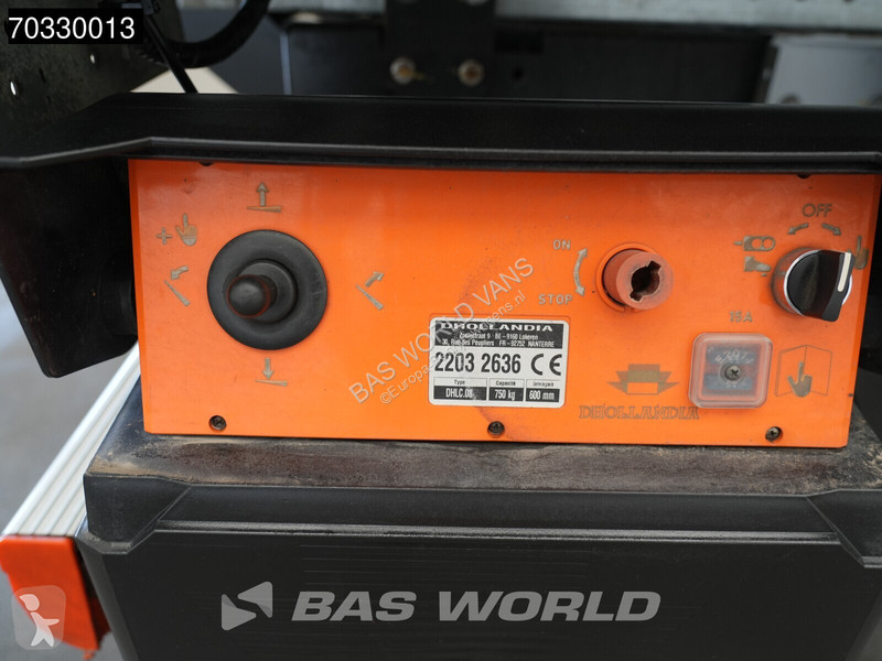 عربة نفعية Renault Bakwagen Dhollandia laadklep...