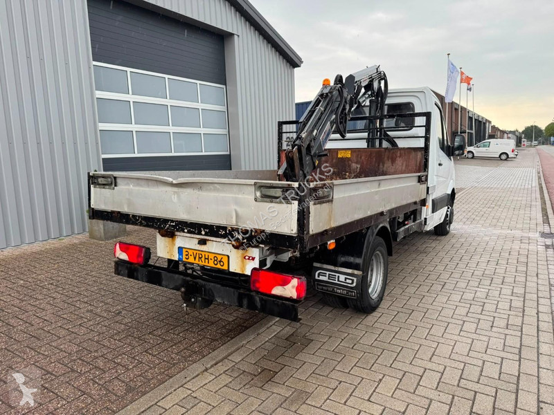 Mercedes  513 CDI, Crane Hiab 022-2 kipper van