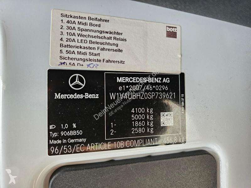 Veículo utilitário Mercedes 414 BOTT WERKSTATT...