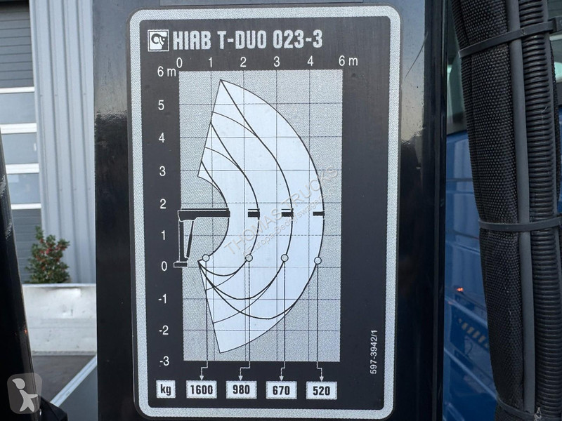 Užitkové vozidlo Volkswagen Doka, Crane HIAB T...