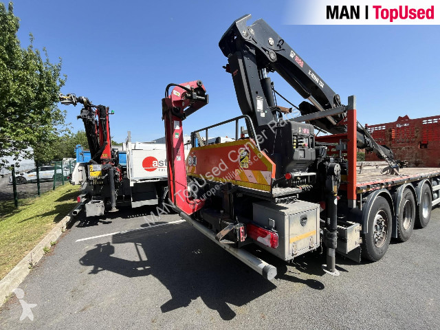 Scania PLATEAU Grue arrière van