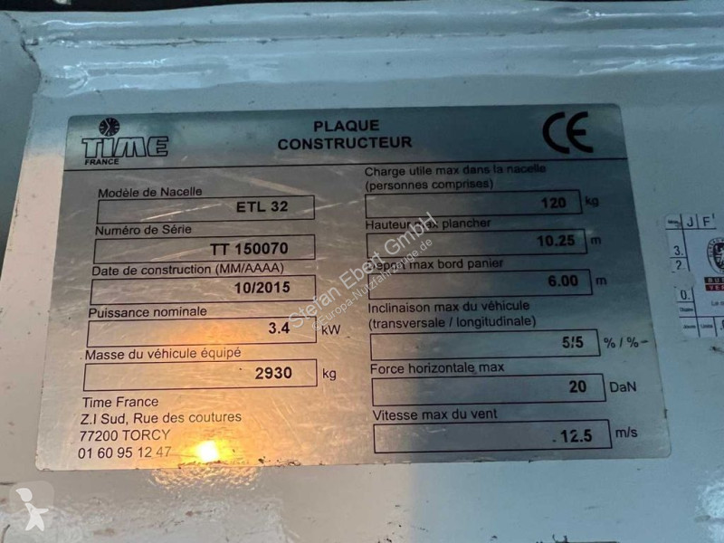Autoutilitară Opel 2.3 CDTI / VERSALIFT ETL-32,...