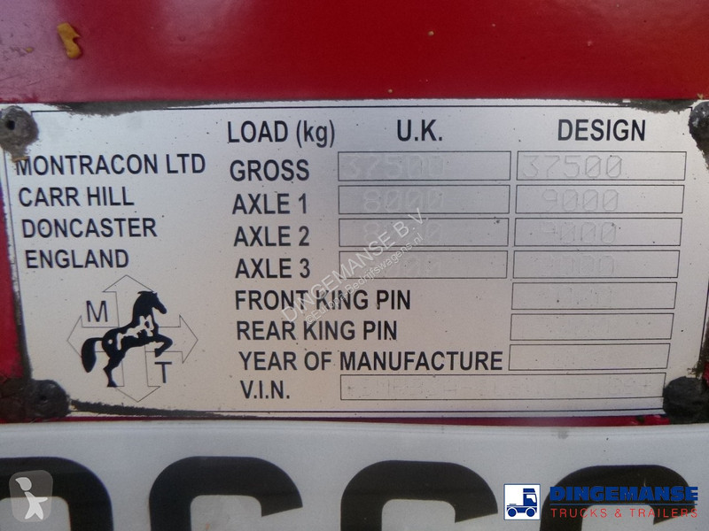 Veicolo commerciale   Tipper trailer alu 53.6...