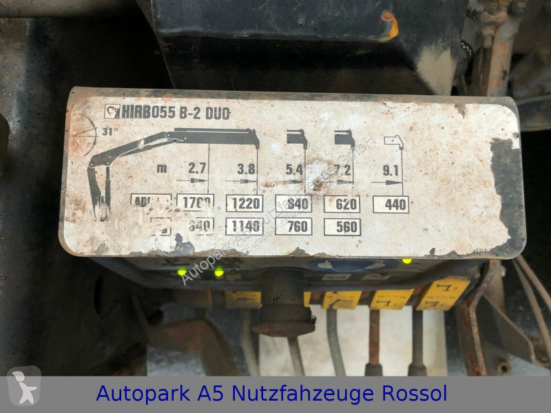 Samochód dostawczy MAN TGL 8.180 4x2 Kran Hiab...