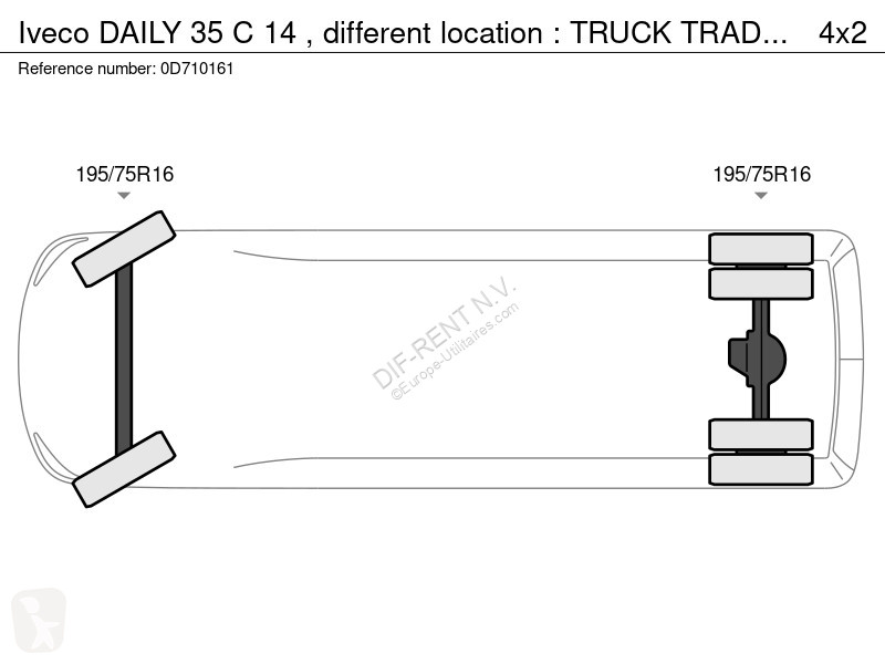 Veículo utilitário Iveco 35 C 14 , different...