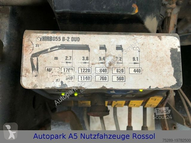 Furgoneta MAN TGL 8.180 4x2 Kran Hiab Tempomat