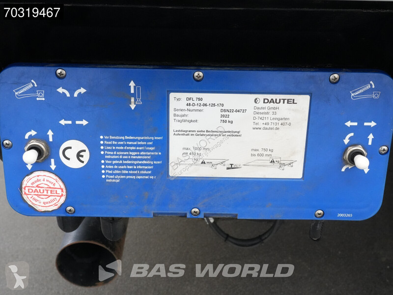 عربة نفعية Renault Laadklep Bakwagen LED Airco...
