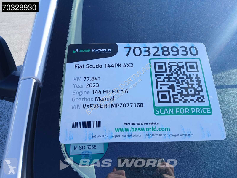 Furgoneta Fiat 144PK L2H1 Klima Tempomat...