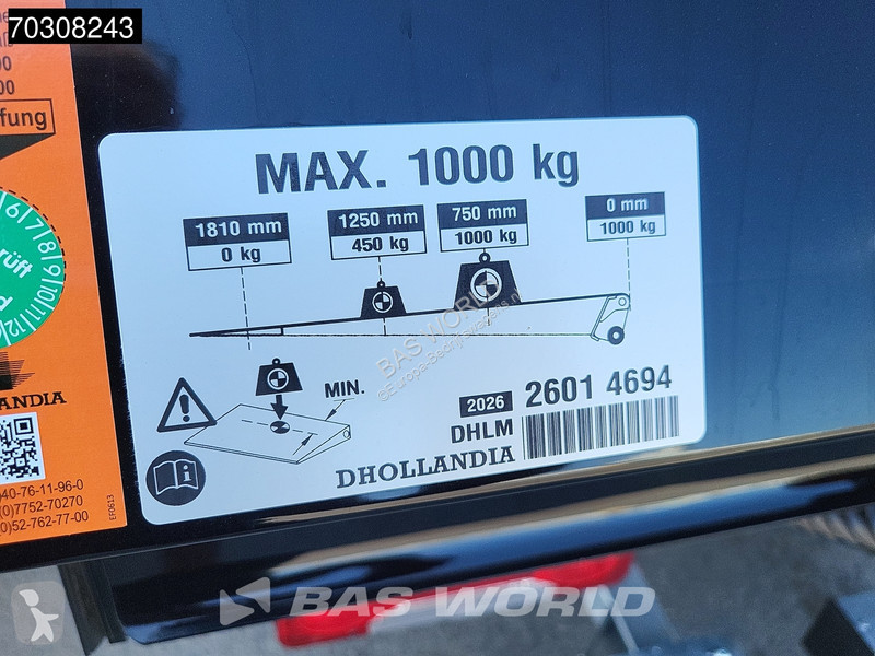 Iveco 72C21 Automaat Luchtvering 1000KG...