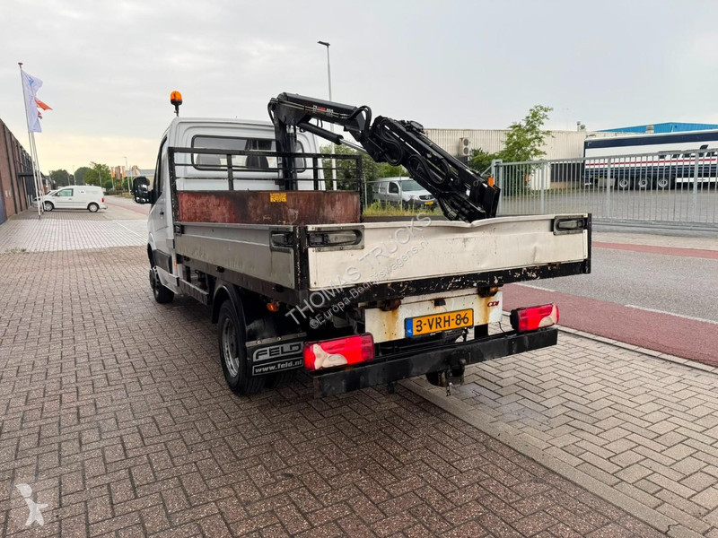 Mercedes  513 CDI, Crane Hiab 022-2 kipper van