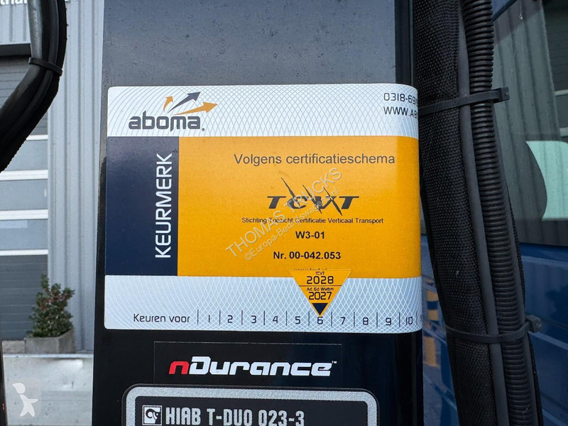 Užitkové vozidlo Volkswagen Doka, Crane HIAB T...