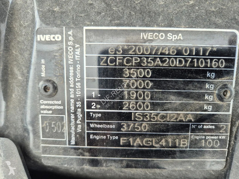 Veicolo commerciale Iveco 35 C 14