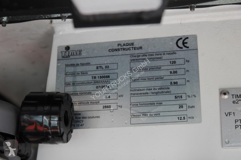 Furgoneta Renault Versalift ETL32 11m Klima nur...
