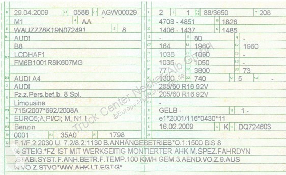 عربة نفعية Audi   A4 Limousine Ambiente 1.8 T...