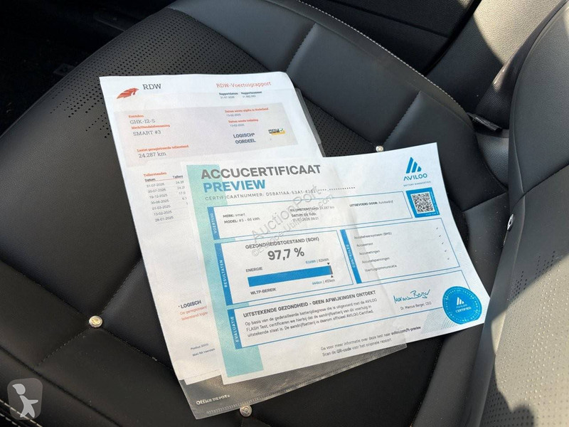 Samochód dostawczy Smart  #3 Pro+ 66 kWh