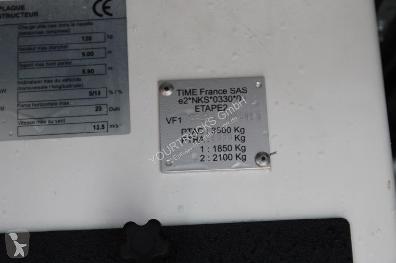 Furgoneta Renault Versalift ETL32 11m Klima nur...