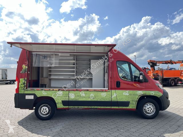 Nyttofordon Peugeot Verkaufsfahrzeug Foodtruck
