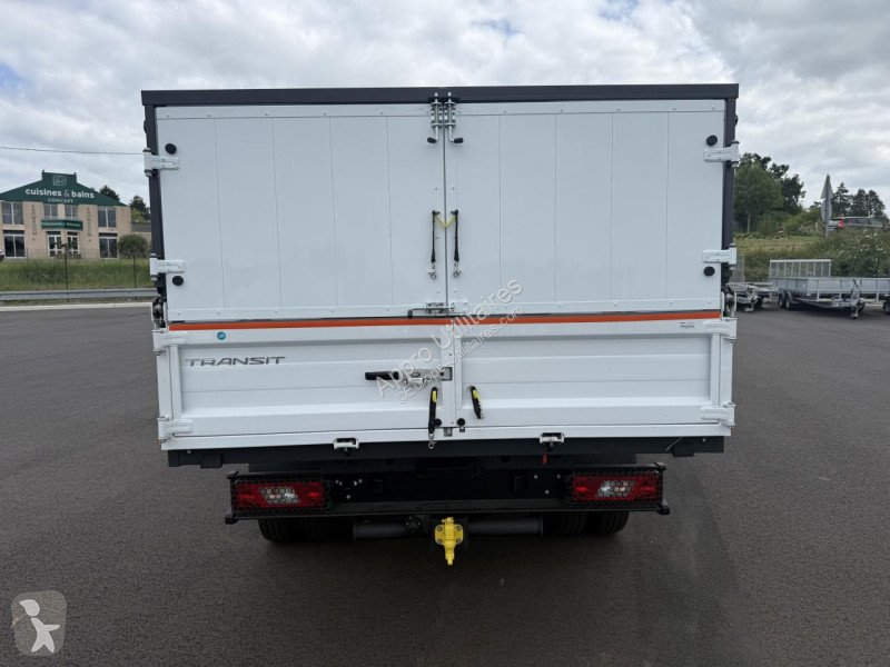 عربة نفعية Ford TRANSIT 165ch benne et coffre +...