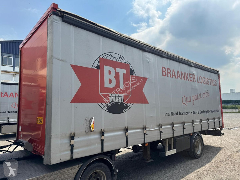 عربة نفعية Iveco 40C17 + 1-axle BUNK TRAILER -...