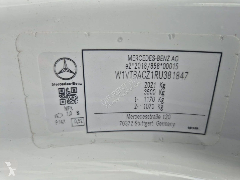 عربة نفعية Mercedes 110 CDI