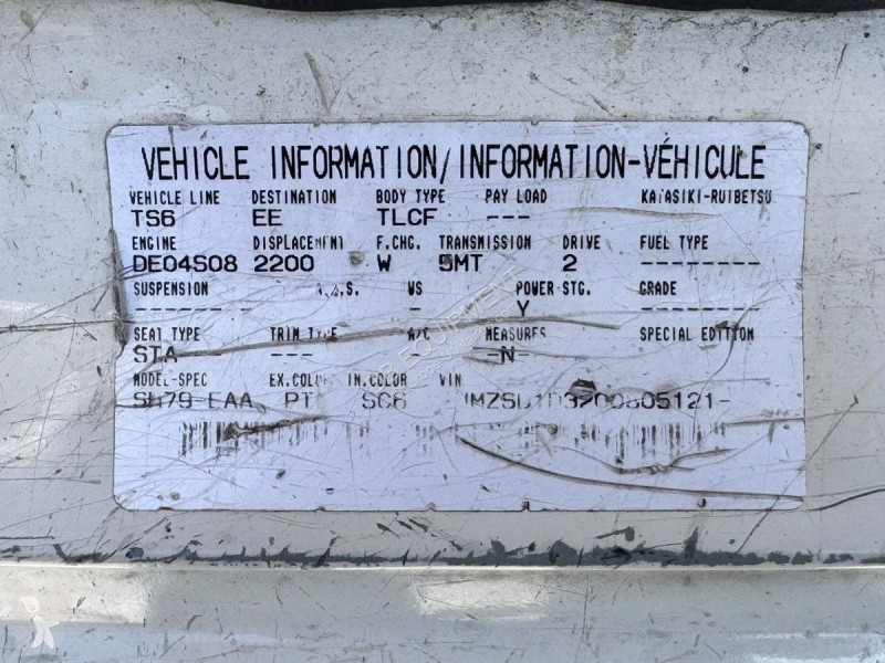 Nyttofordon Mazda Camion nacelle 14m