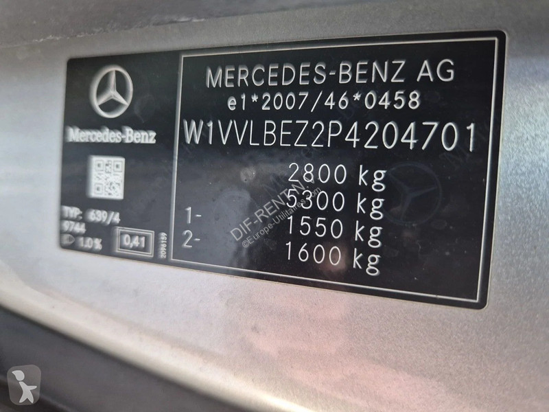 عربة نفعية Mercedes Vito