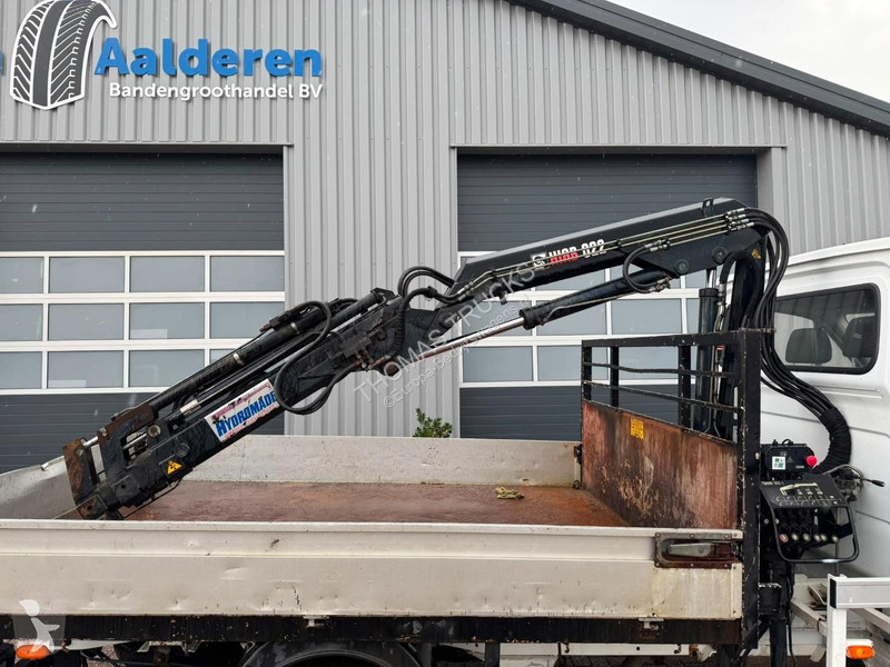 Mercedes  513 CDI, Crane Hiab 022-2 kipper van