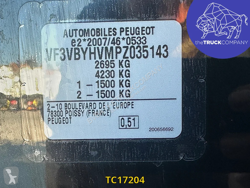 Véhicule utilitaire Peugeot