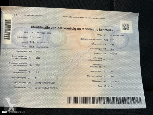 Užitkové vozidlo Mercedes