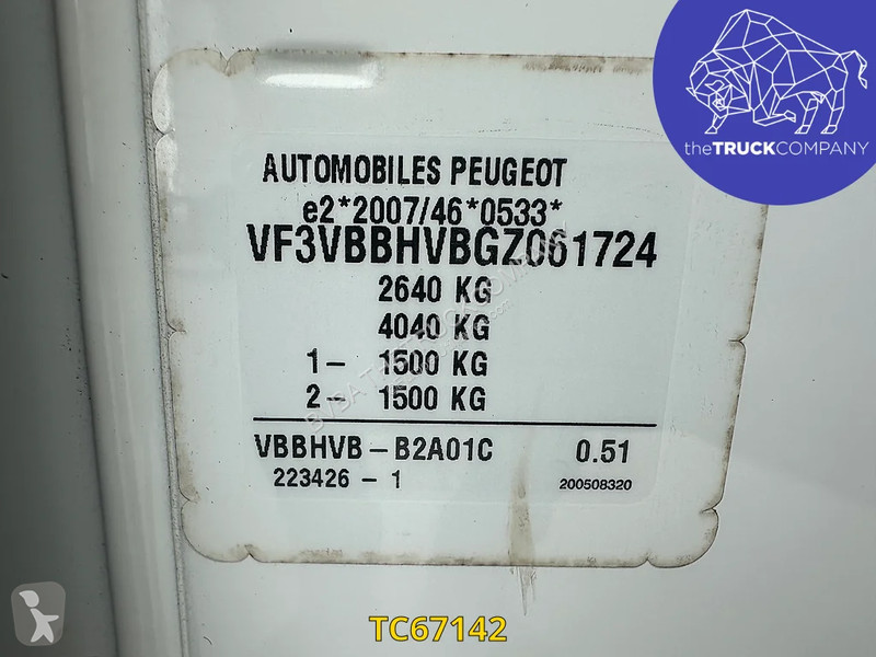 Furgoneta Peugeot 1,6L