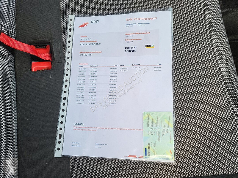 Véhicule utilitaire Fiat 95pk Doblò