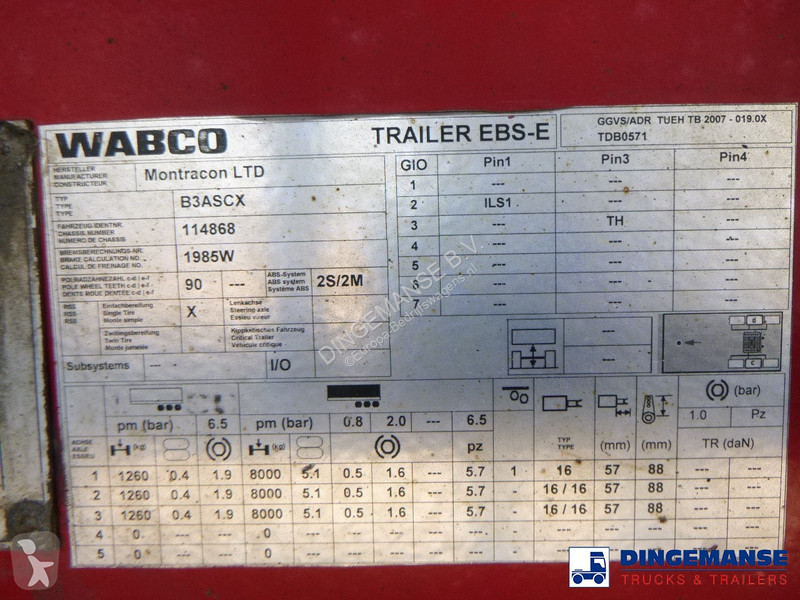 Autoutilitară   Tipper trailer alu 55 m3 +...