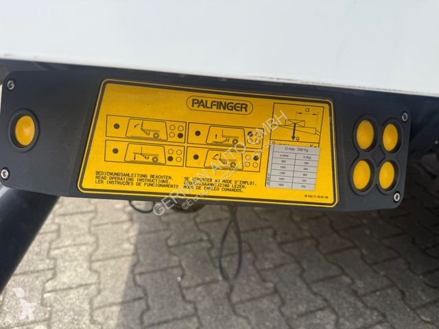 Nyttofordon Iveco 35C16 Koffer Ladebordwand 500kg