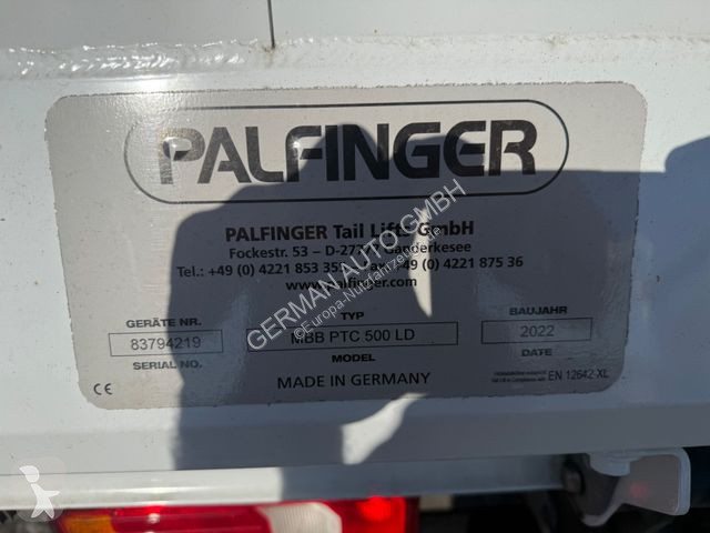 Nyttofordon Iveco 35C16 Koffer Ladebordwand 500kg