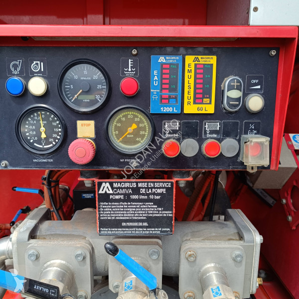 Véhicule utilitaire Iveco INCENDIE / WEBASTO +...