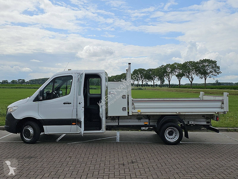 Bedrijfswagen Mercedes 514 DUB.CAB Kipper Mbux!