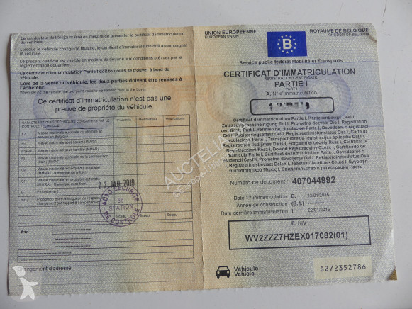 Véhicule utilitaire Volkswagen Combi