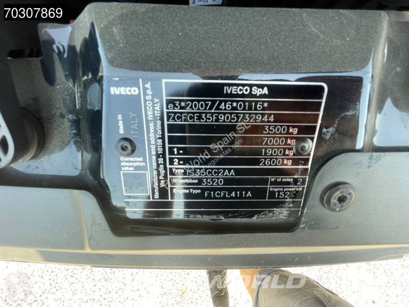 Furgoneta Iveco 35C21 Nuevo - 3.0L - Automático...