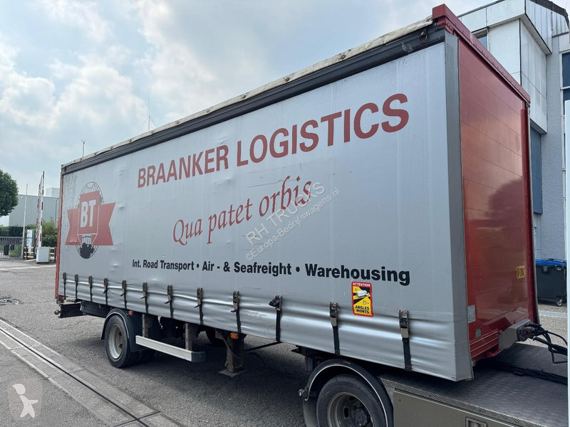 عربة نفعية Iveco 40C17 + 1-axle BUNK TRAILER -...