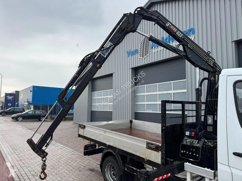 Mercedes  513 CDI, Crane Hiab 022-2 kipper van