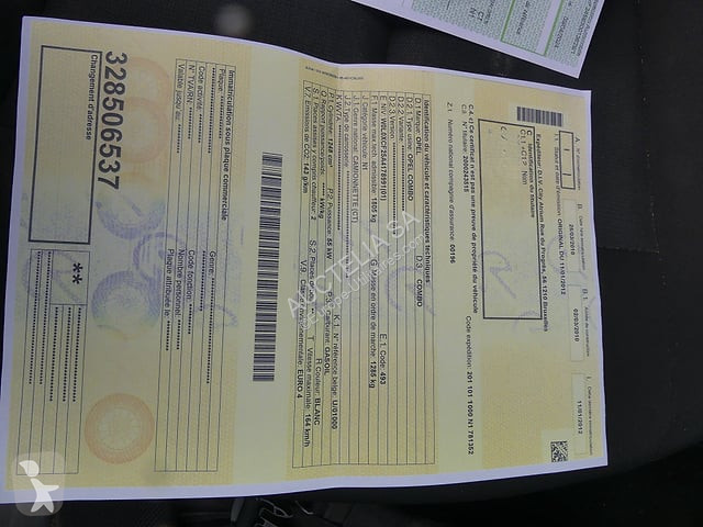 Bedrijfswagen Opel