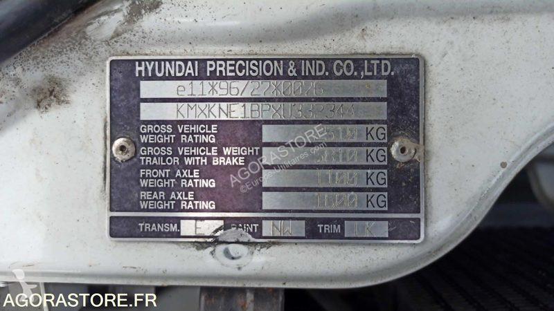 Veículo utilitário Hyundai GALLOPER