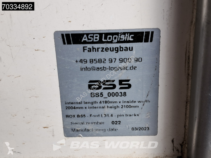 Véhicule utilitaire Ford 170pk Ladebordwand...