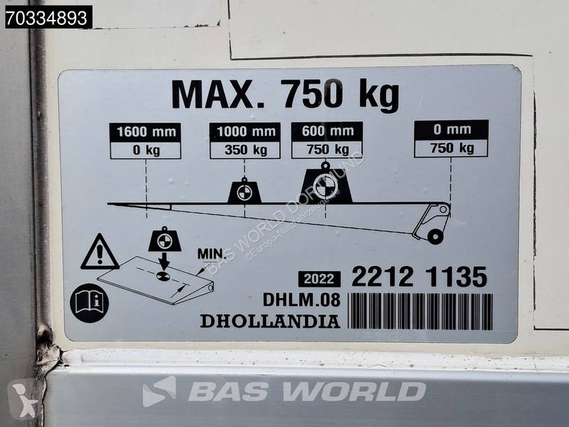 عربة نفعية Ford 160pk Ladebordwand 170PS Koffer...