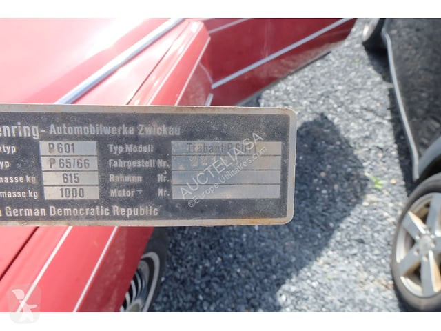 Furgoneta Trabant 601