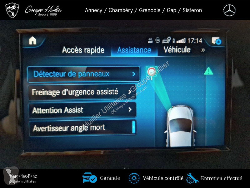 Véhicule utilitaire Mercedes 180 d Progressive...