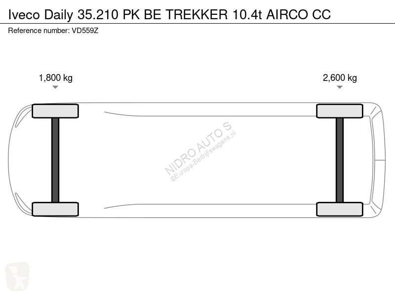 Veículo utilitário Iveco 35.210 PK BE TREKKER...